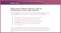 Desktop Screenshot of gatitasconcam.com